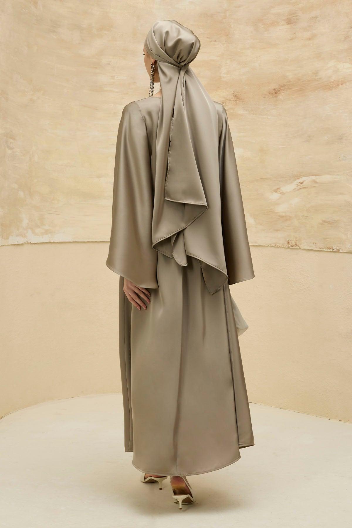 Reversible Satin Mink Dress