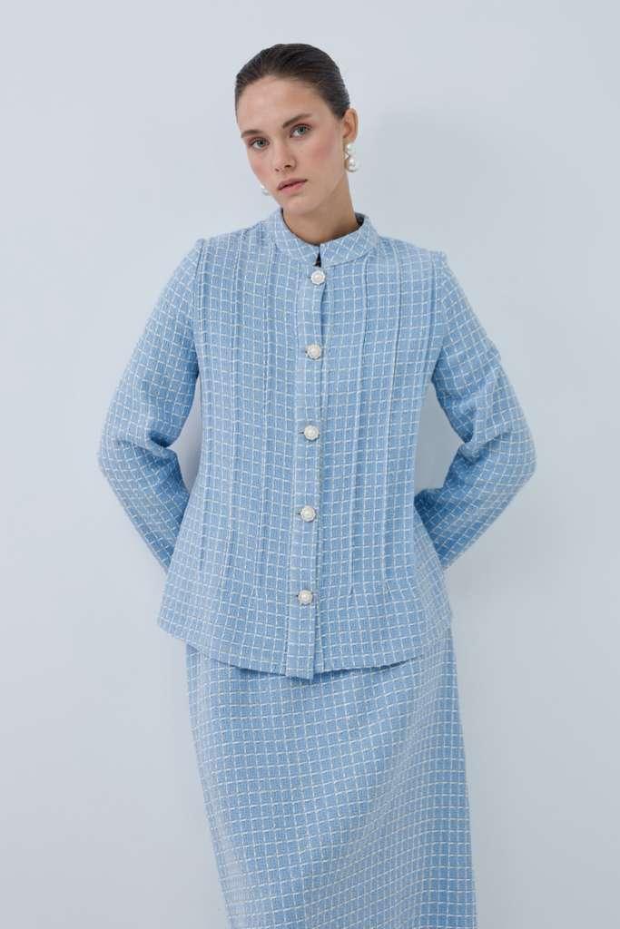 Simli Nervürlü Takım - VIADEL Atelier