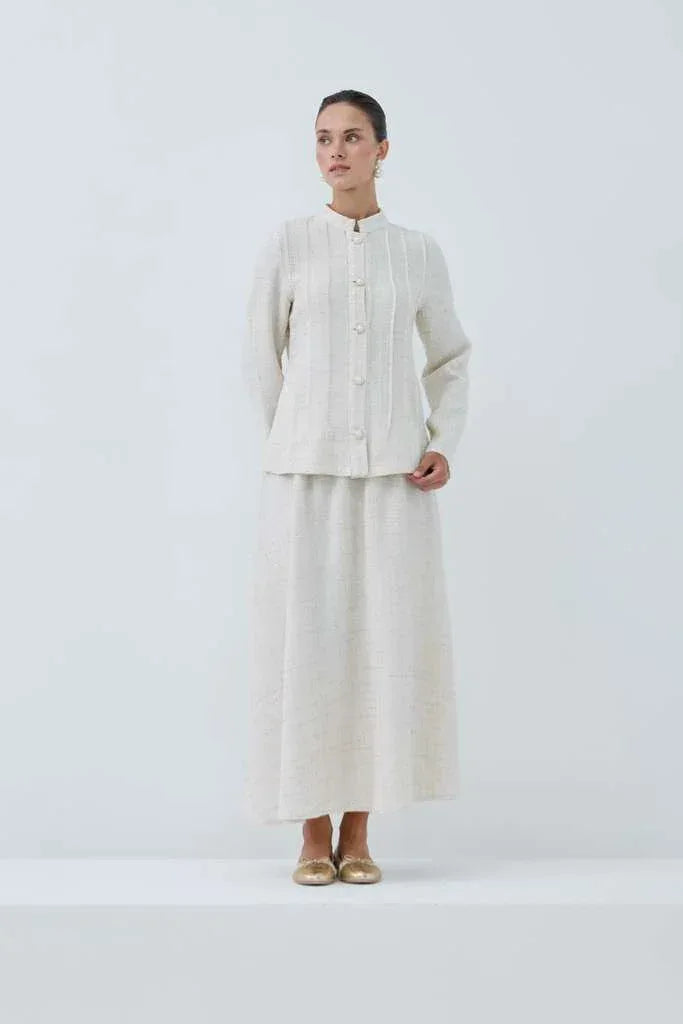 Simli Nervürlü Takım - VIADEL Atelier