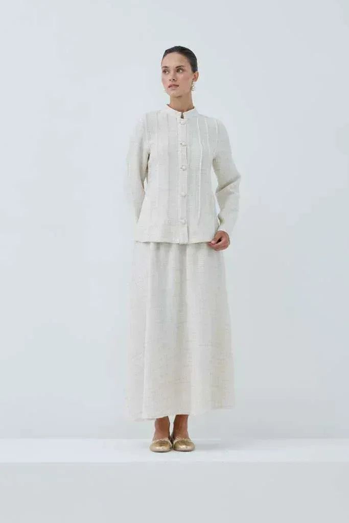 Simli Nervürlü Takım - VIADEL Atelier