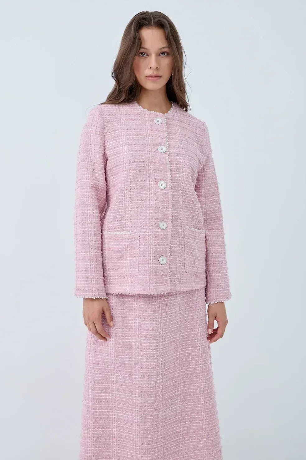 İnci Detaylı Etek Takım - VIADEL Atelier