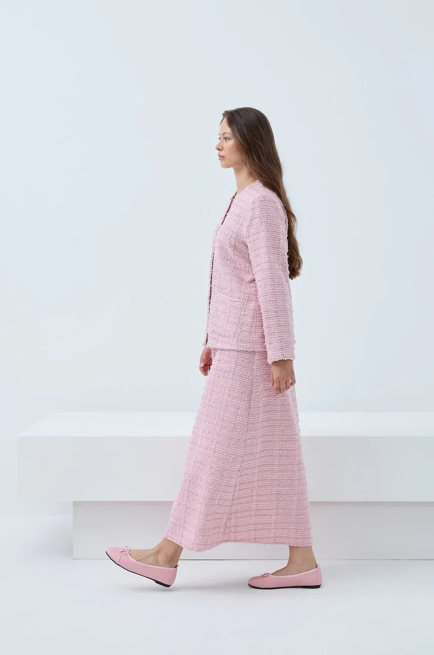 İnci Detaylı Etek Takım - VIADEL Atelier