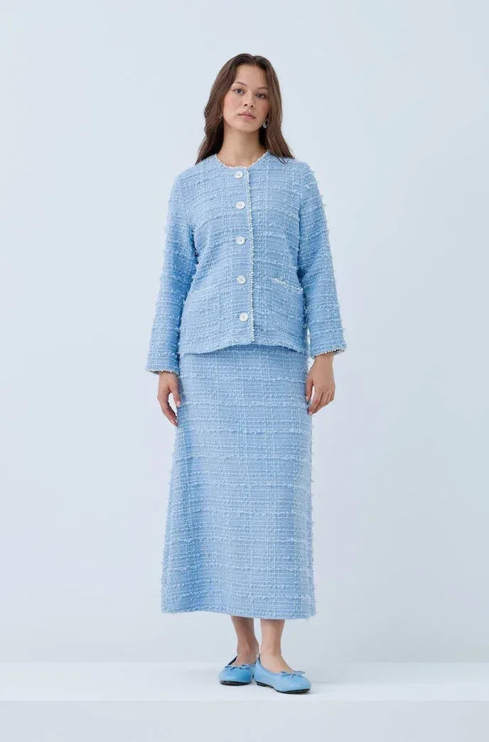 İnci Detaylı Etek Takım - VIADEL Atelier