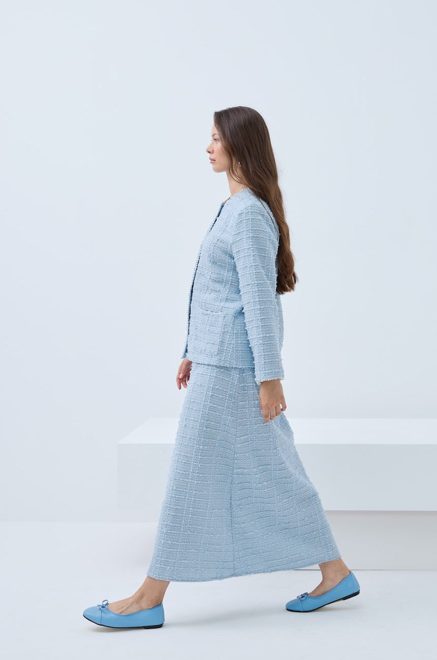 İnci Detaylı Etek Takım