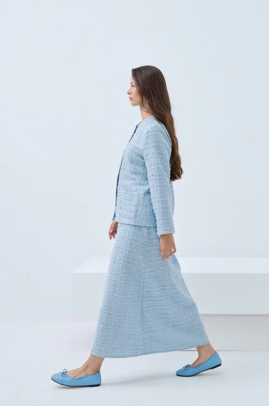 İnci Detaylı Etek Takım - VIADEL Atelier