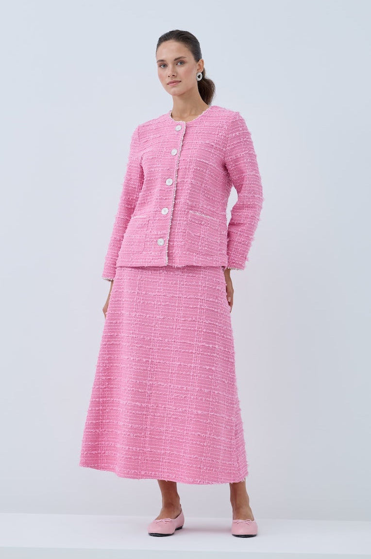 İnci Detaylı Etek Takım