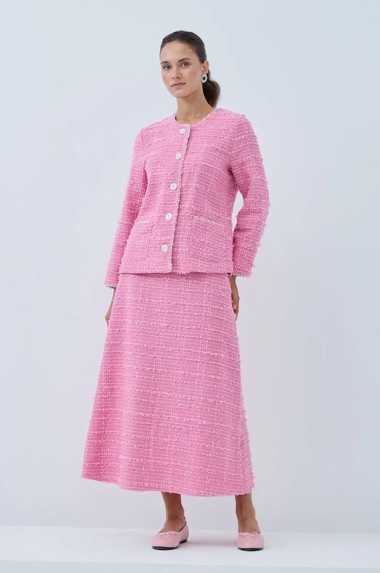 İnci Detaylı Etek Takım - VIADEL Atelier