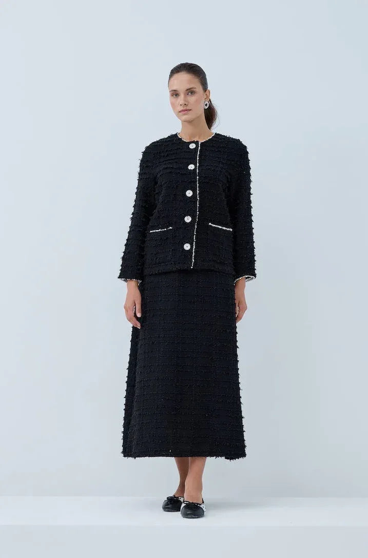 İnci Detaylı Etek Takım - VIADEL Atelier