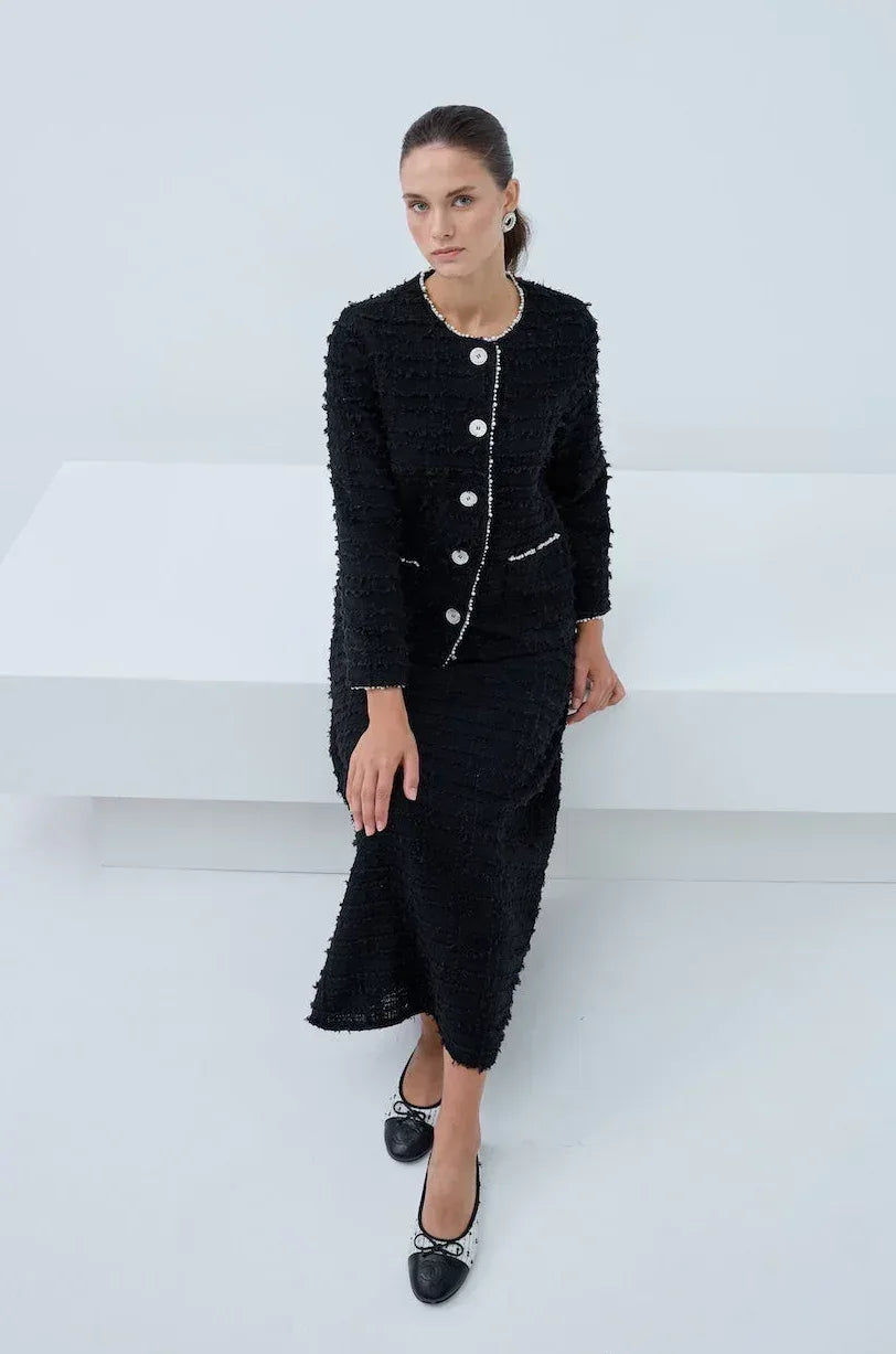 İnci Detaylı Etek Takım - VIADEL Atelier