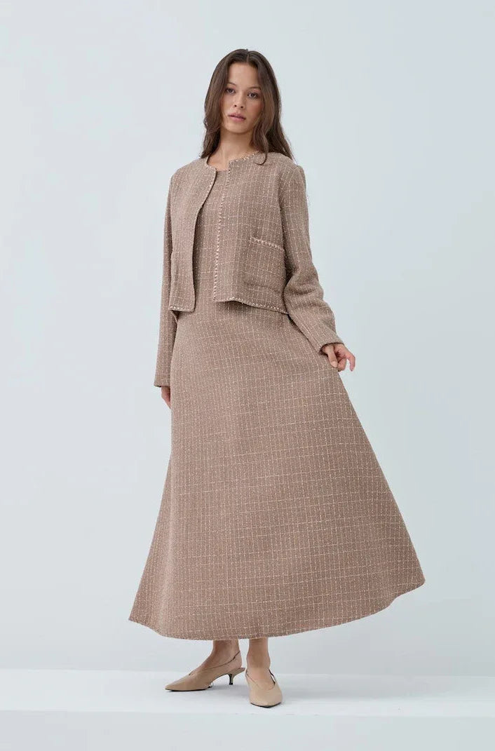 Simli İkili Ceket Elbise Takım - VIADEL Atelier