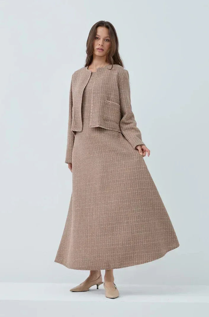 Simli İkili Ceket Elbise Takım - VIADEL Atelier