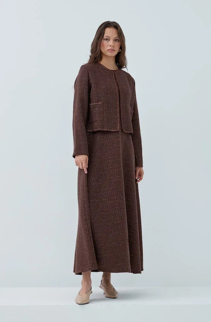 Simli İkili Ceket Elbise Takım - VIADEL Atelier