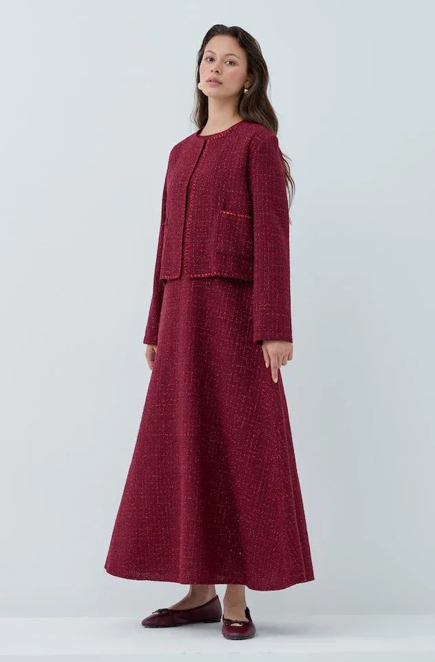 Simli İkili Ceket Elbise Takım - VIADEL Atelier