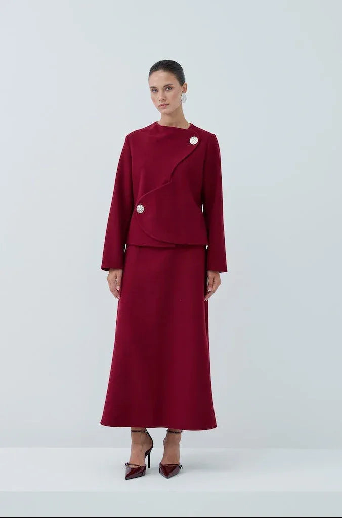 Kış Kaşe Takım - VIADEL Atelier