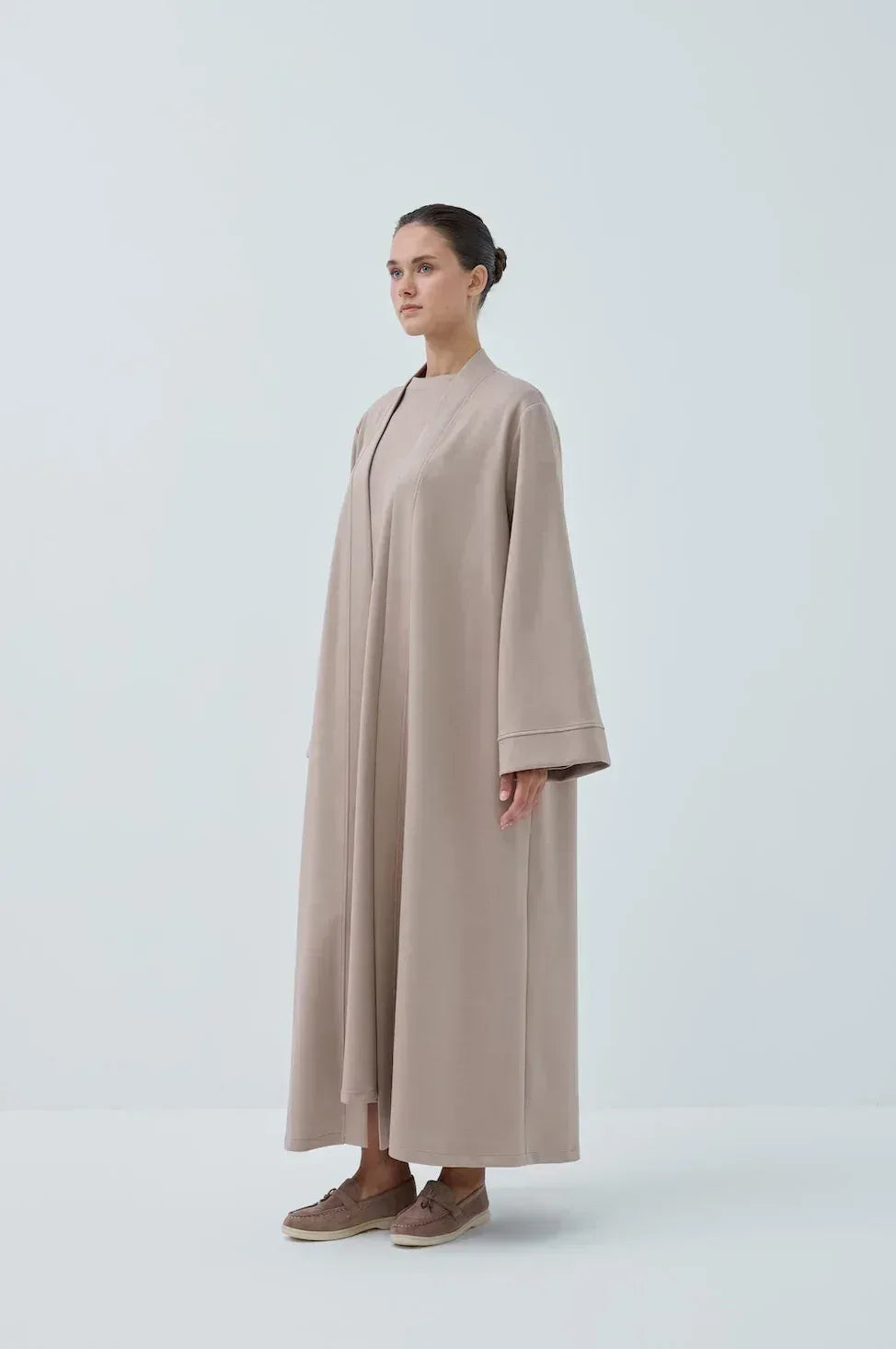 Oysho Kumaslı Basic Takım Abaya - VIADEL Atelier