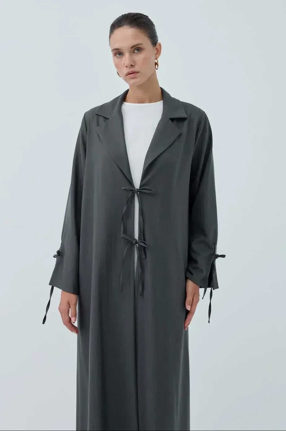 Ön Bağlamalı Abaya - VIADEL Atelier