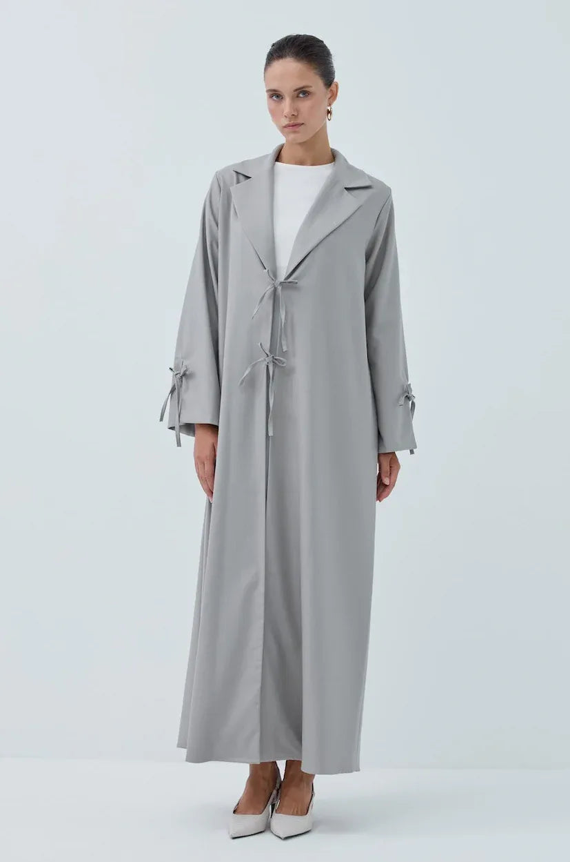 Ön Bağlamalı Abaya - VIADEL Atelier