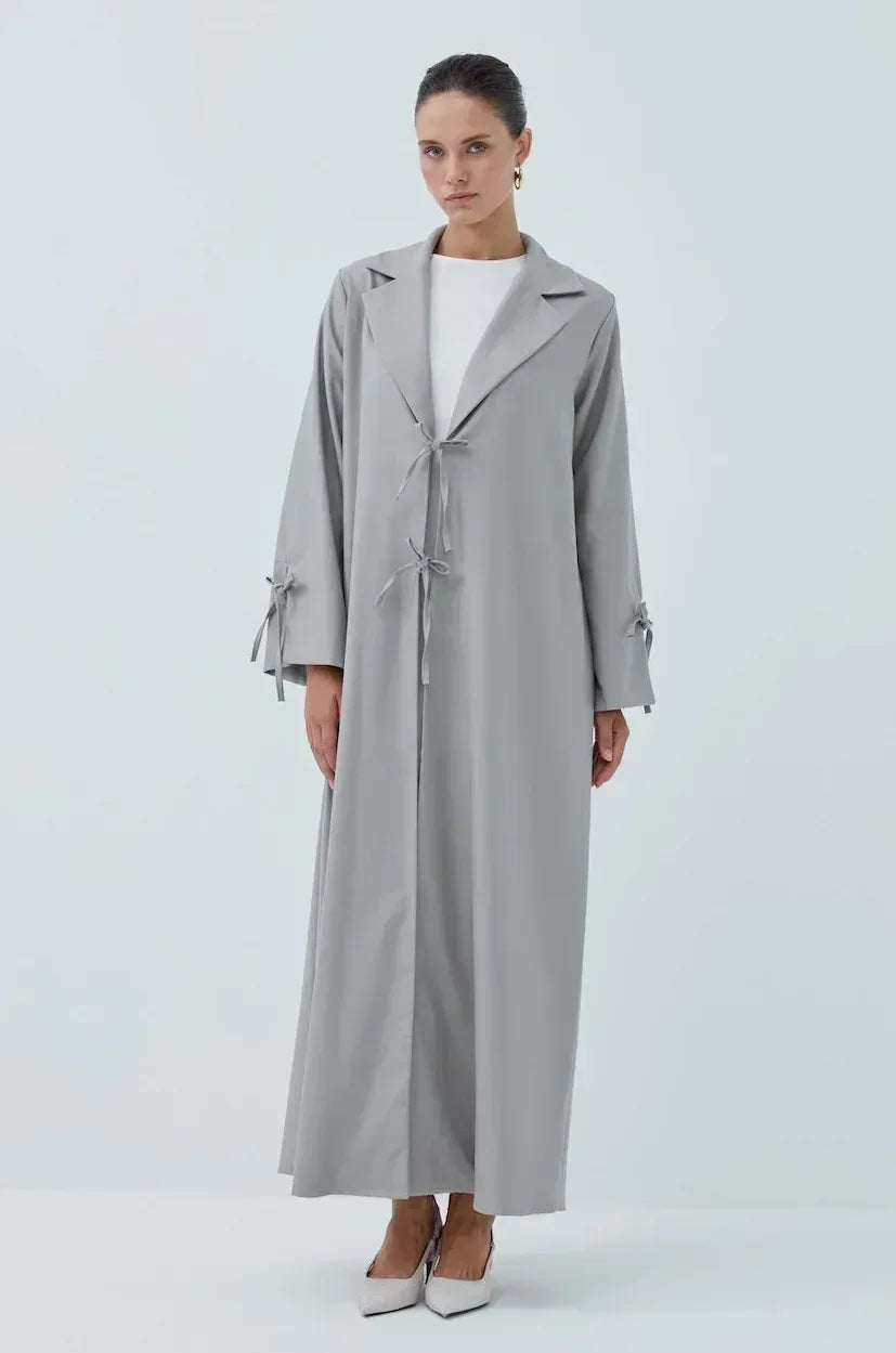 Ön Bağlamalı Abaya - VIADEL Atelier