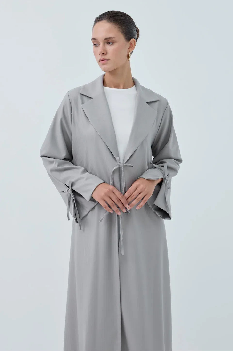 Ön Bağlamalı Abaya - VIADEL Atelier