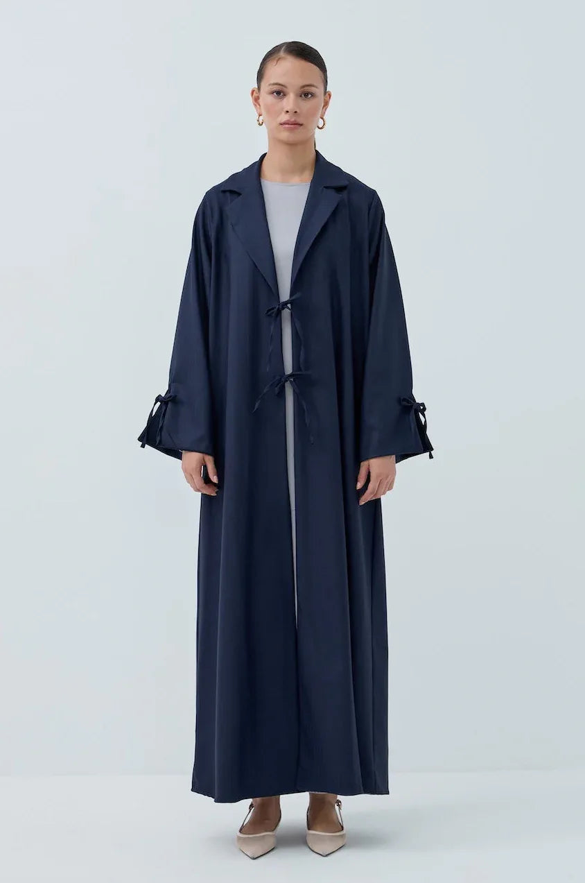 Ön Bağlamalı Abaya - VIADEL Atelier