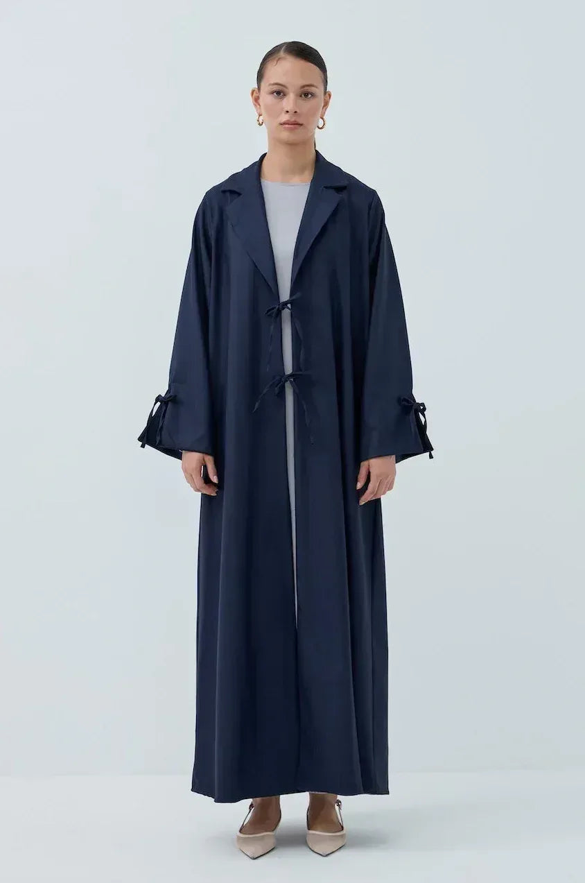 Ön Bağlamalı Abaya - VIADEL Atelier