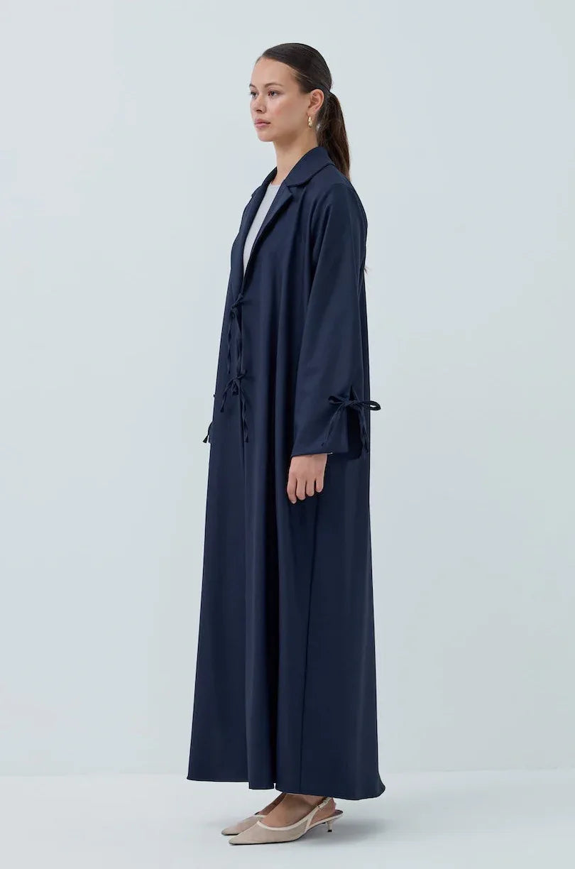 Ön Bağlamalı Abaya - VIADEL Atelier