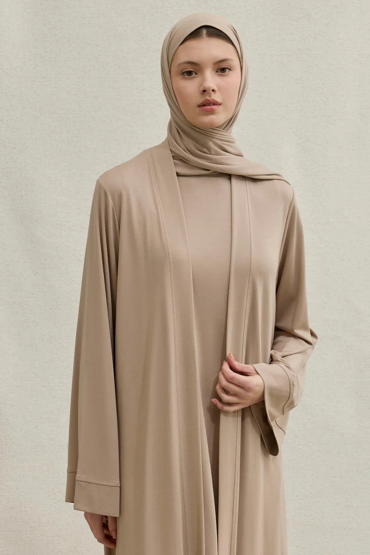 Actıve Modest Spor Vizon Üçlü Abaya Takım