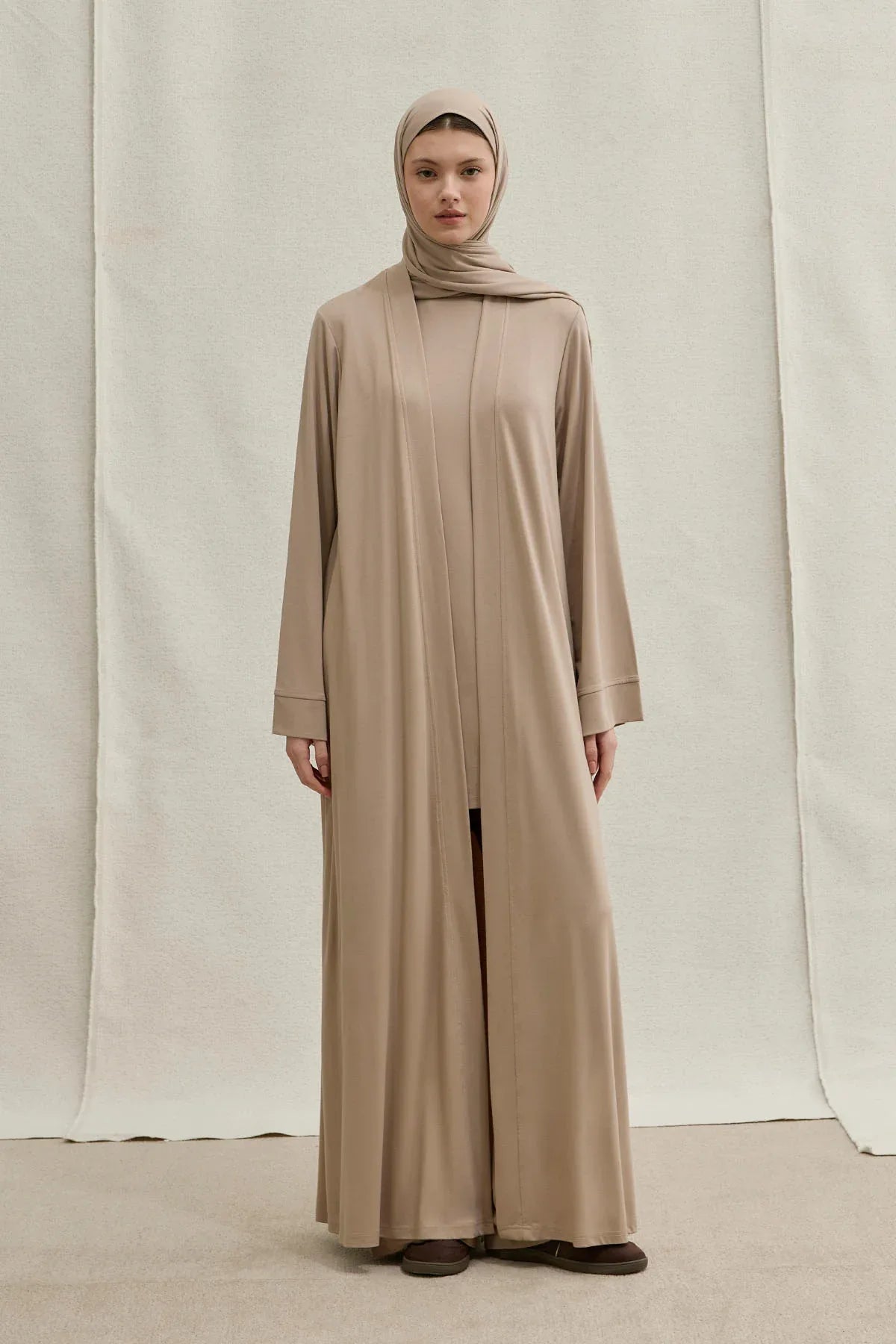 Actıve Modest Spor Vizon Üçlü Abaya Takım