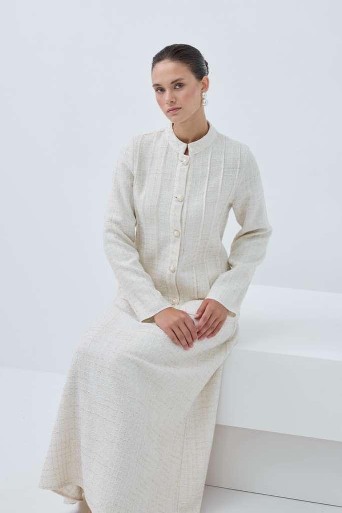 Simli Nervürlü Takım - VIADEL Atelier