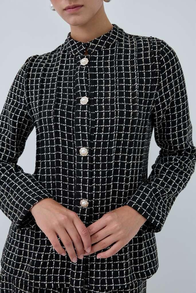 Simli Nervürlü Takım - VIADEL Atelier