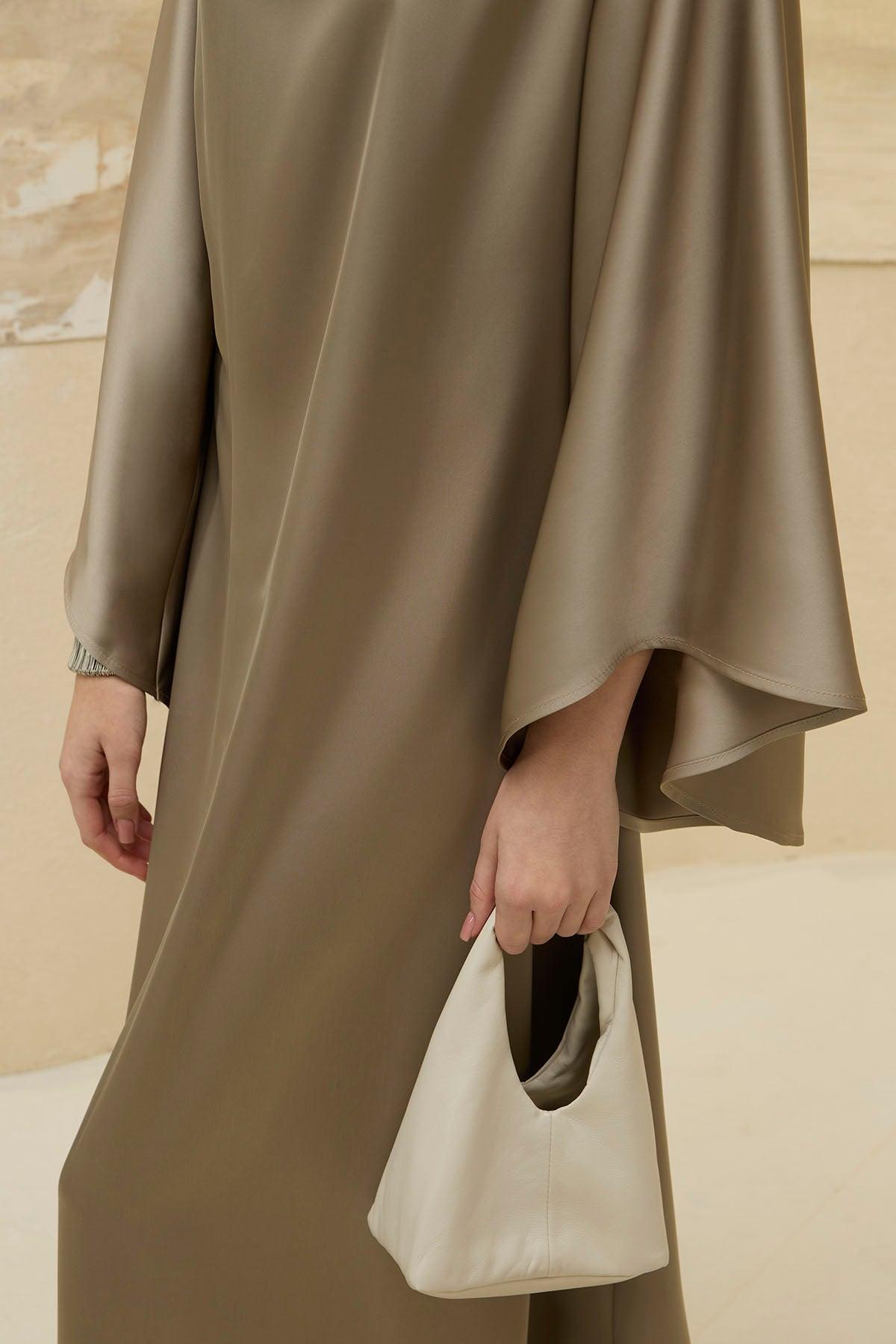 Reversible Satin Mink Dress
