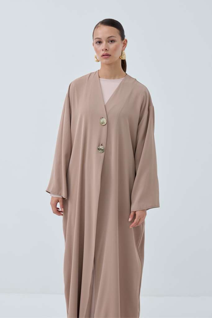 Leyla Düğme Abaya