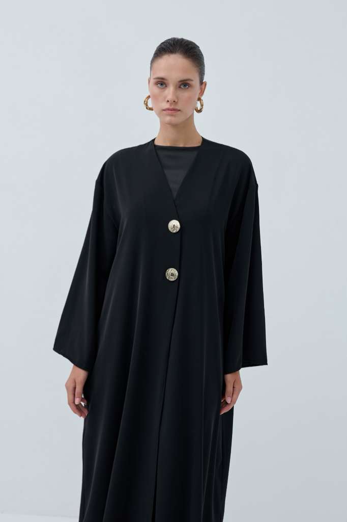 Leyla Düğme Abaya
