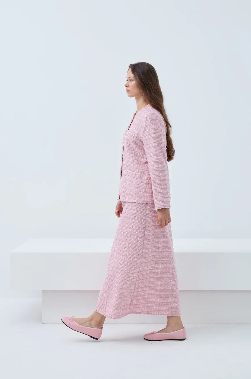 İnci Detaylı Etek Takım