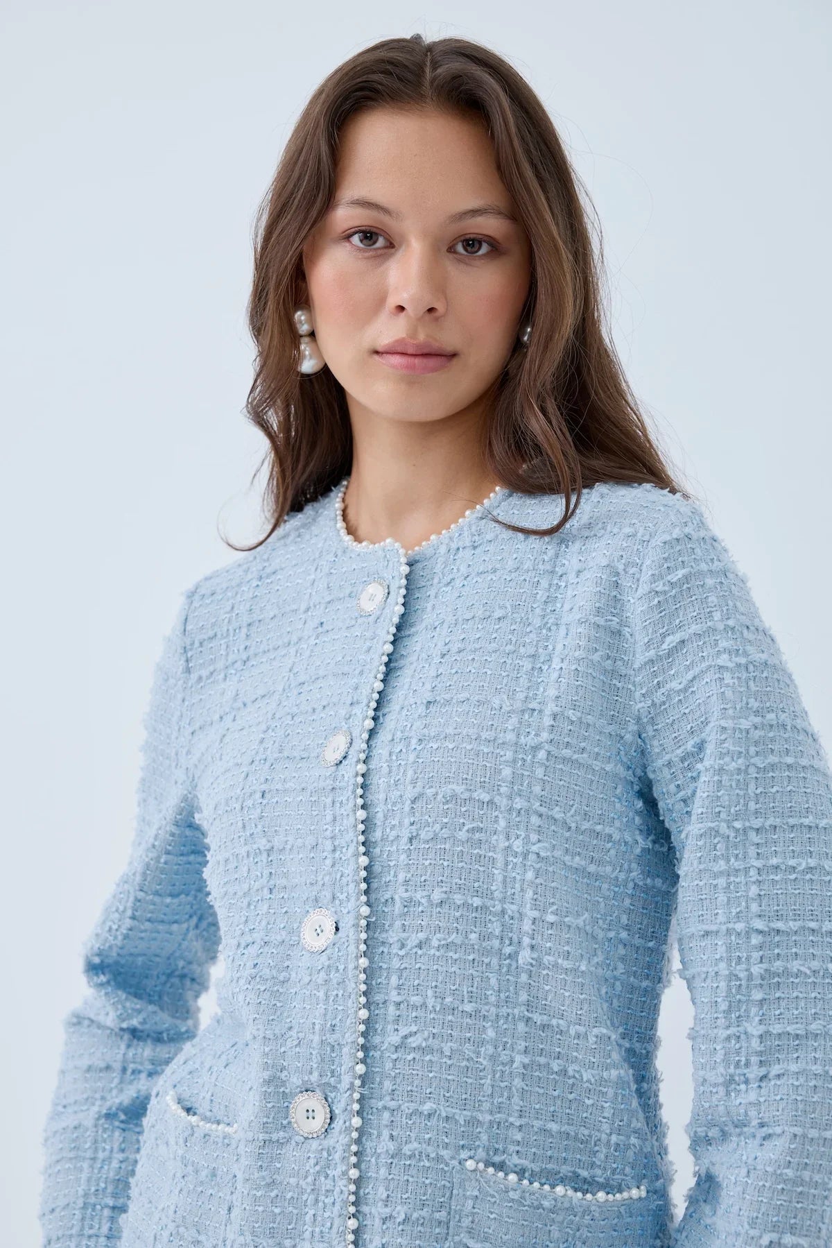 İnci Detaylı Etek Takım