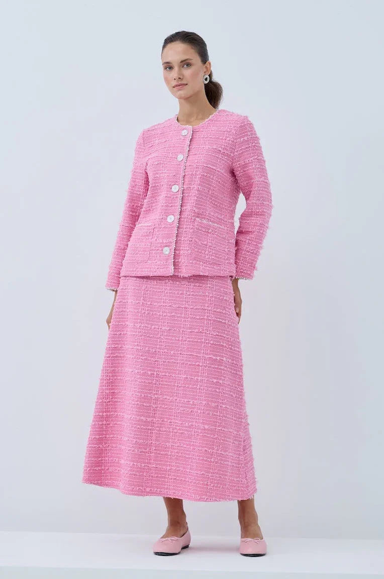 İnci Detaylı Etek Takım