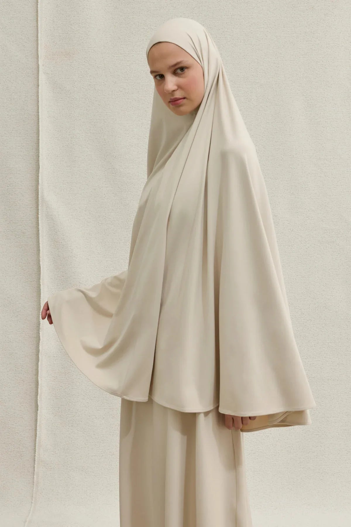Harem Akışkan Khimar Taş İkili Takım