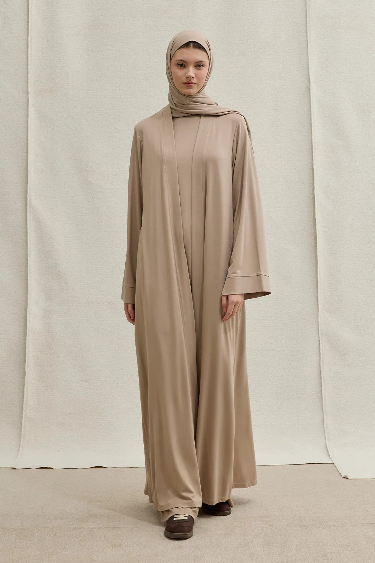 Actıve Modest Spor Vizon Üçlü Abaya Takım