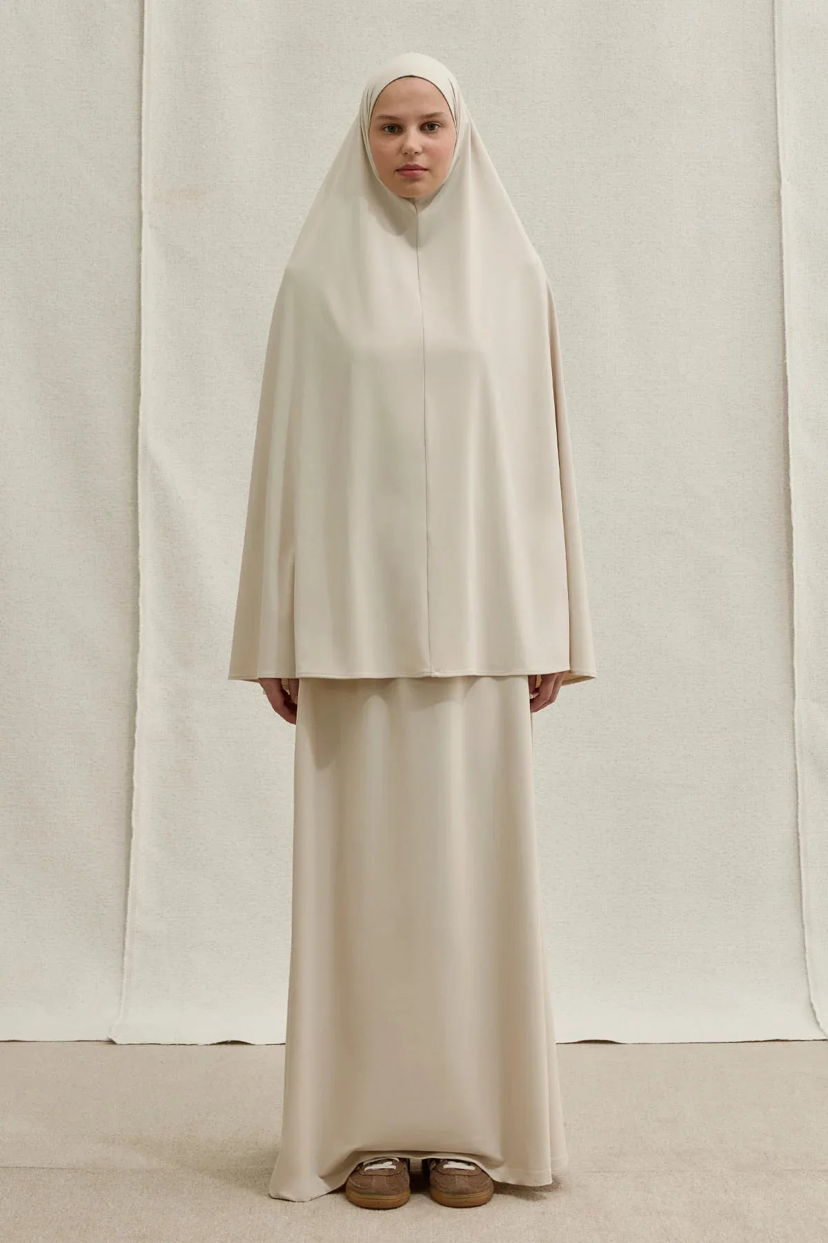 Harem Akışkan Khimar Taş İkili Takım